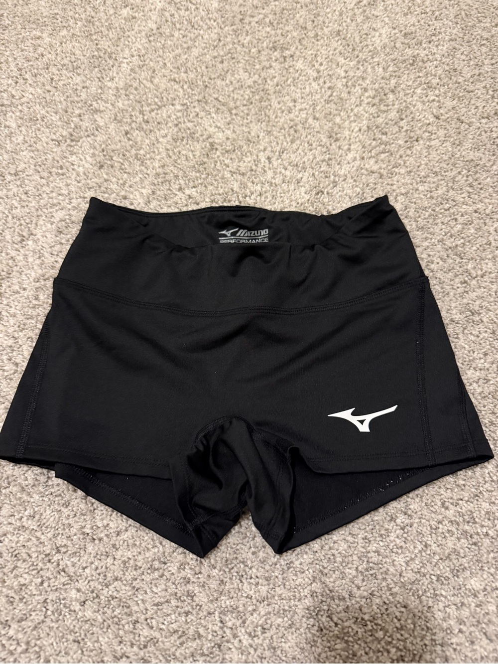 Mizuno Women's Black Spandex Shorts